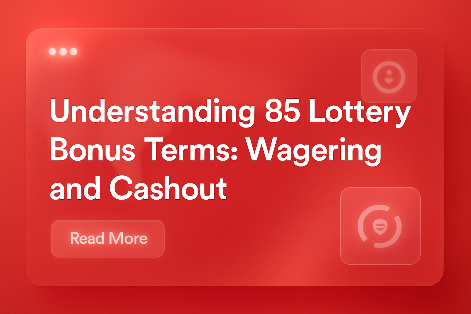 A futuristic representation of the 85 Lottery Login Guide.