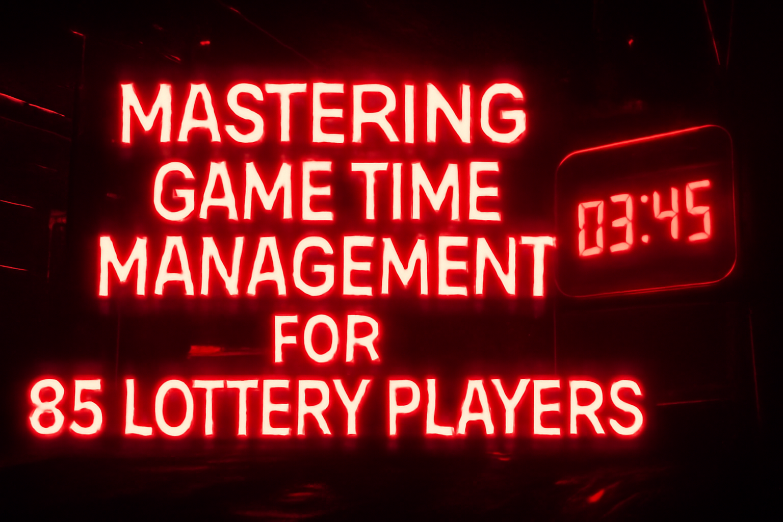 Informative visual representation of 85 Lottery safety measures.