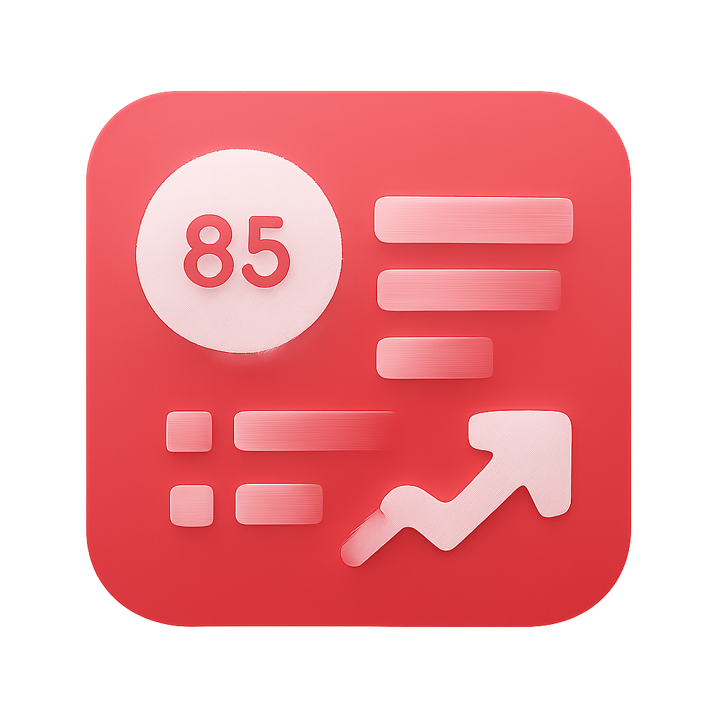 Icon representing best practices for 85 Lottery.