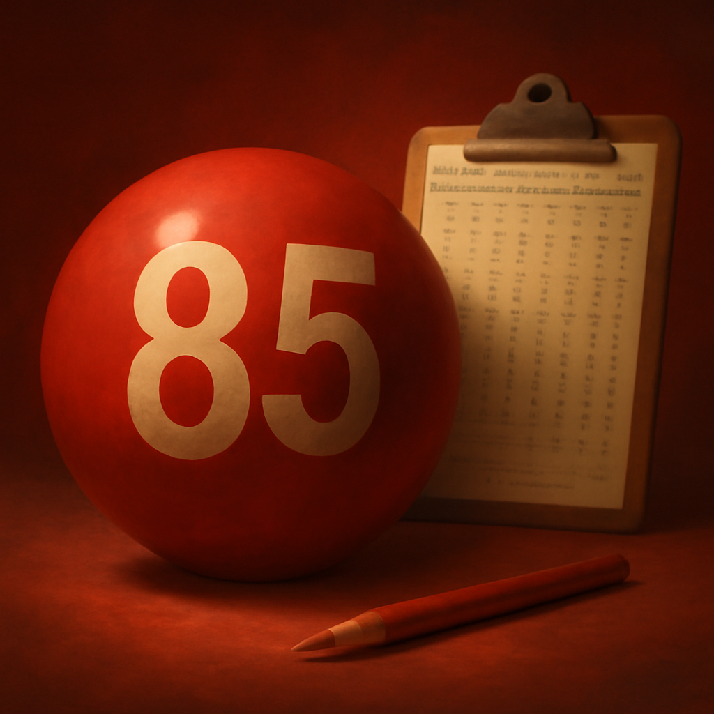 A badge symbolizing security and trust in the 85 Lottery platform.