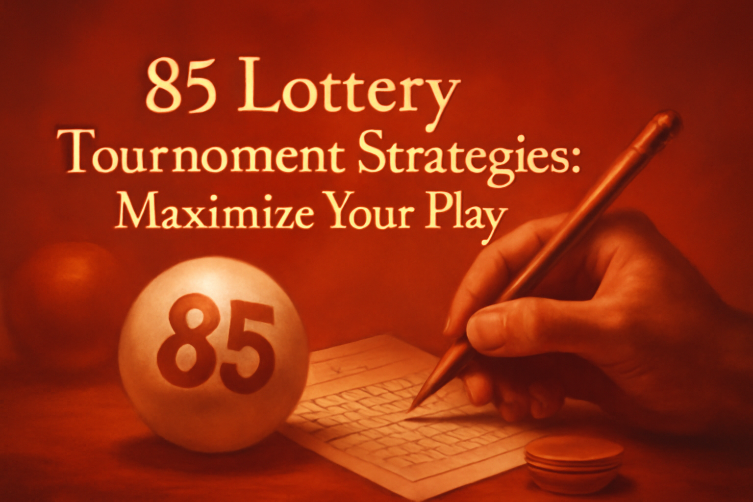 Illustrative scene representing best practices for 85 Lottery.