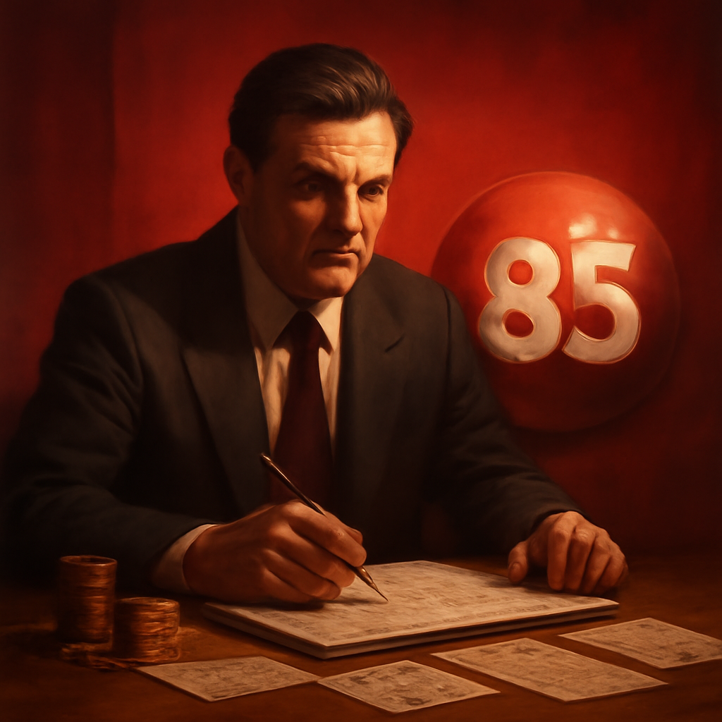 Illustration detailing best practices for 85 Lottery.