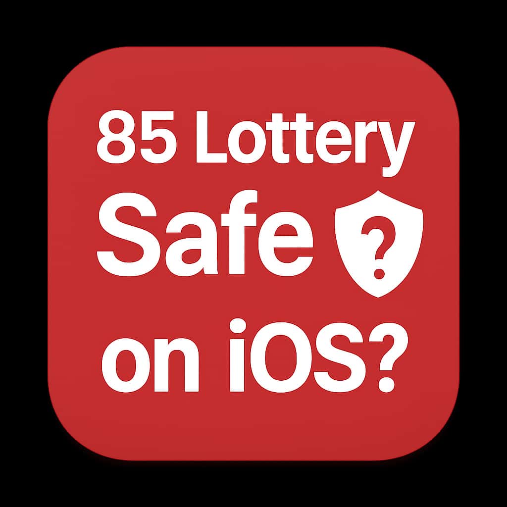Icon representing the safety features of 85 Lottery on iOS.