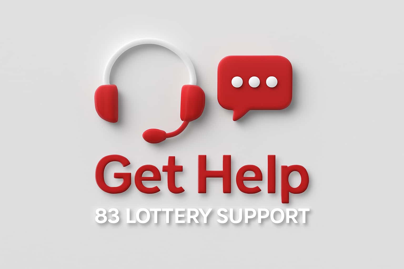 Get Help - 85 Lottery Support Interface